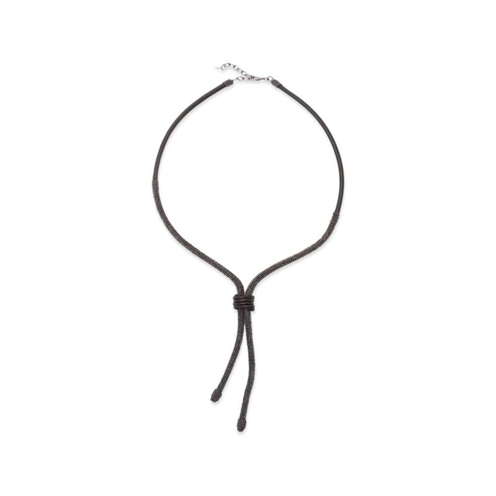 Brunello Cucinelli Black Necklaces Women